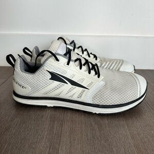 Altra Solstice White and Black tennis shoes